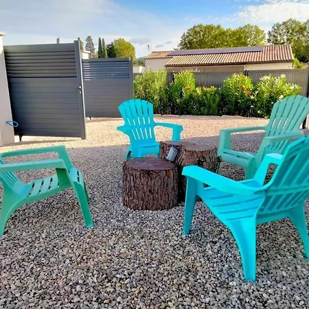Maison Climatisee Avec Piscine Chauffee Cazilhac